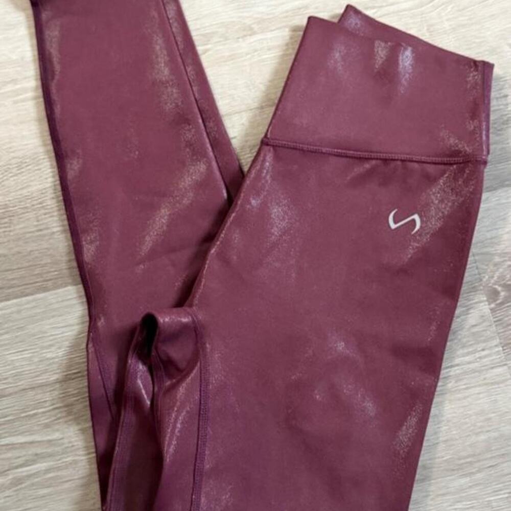 Tlf burgundy polyester elastane